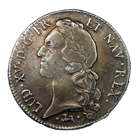 1756 France 1 Écu - Louis XV