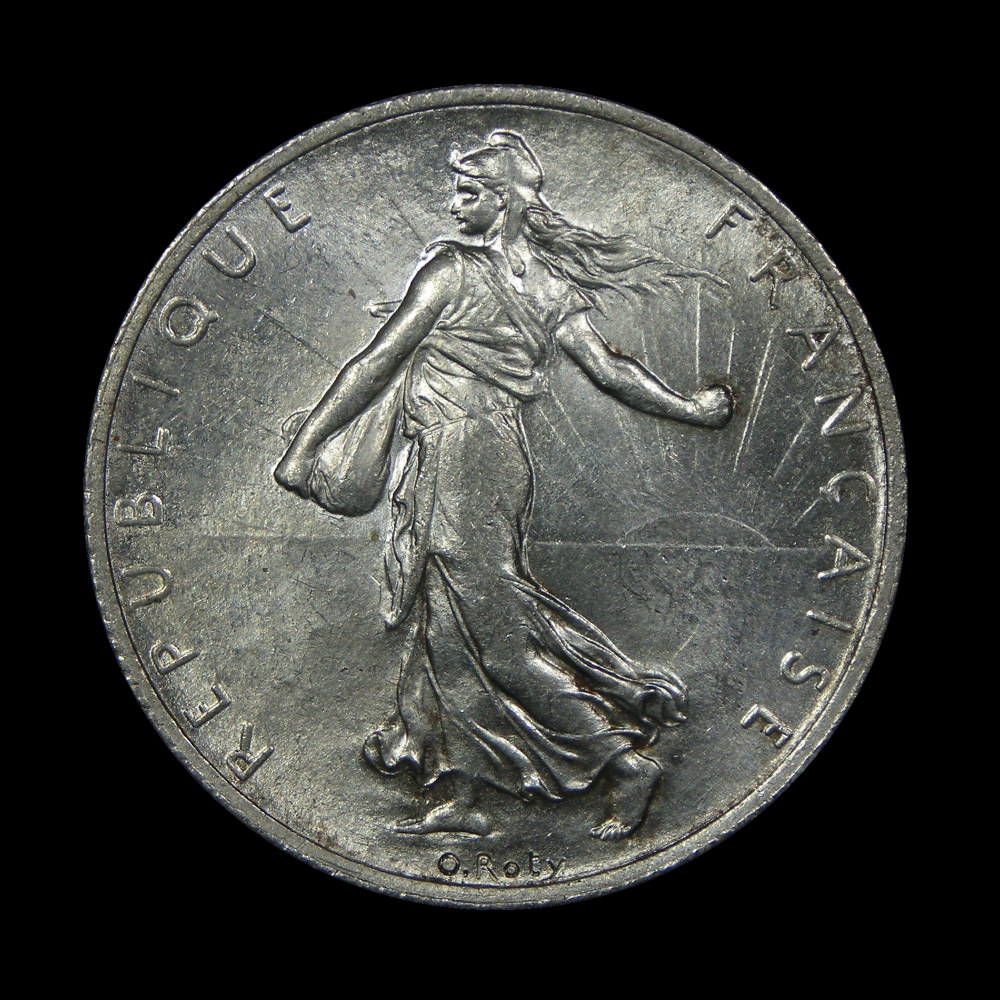 1917 France 2 Francs
