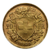 1897-1935 Switzerland Gold 20 Francs