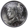 1922-1925 U.S. Peace Silver Dollar, Brilliant Uncirculated Condition